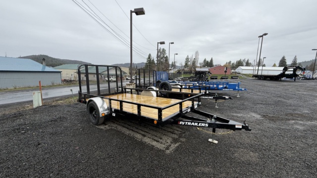 77" Single Axle Channel Utility