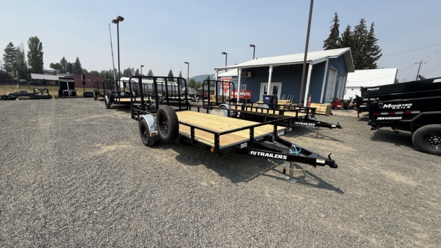 83" Single Axle Channel Utility