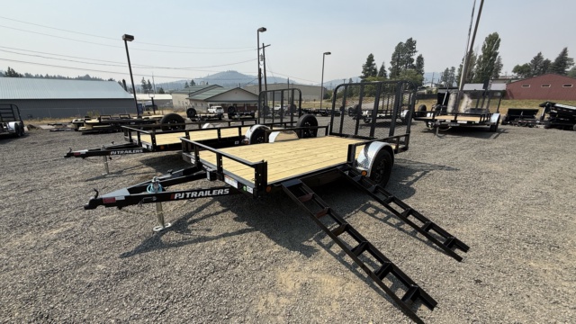77" Single Axle Channel Utility