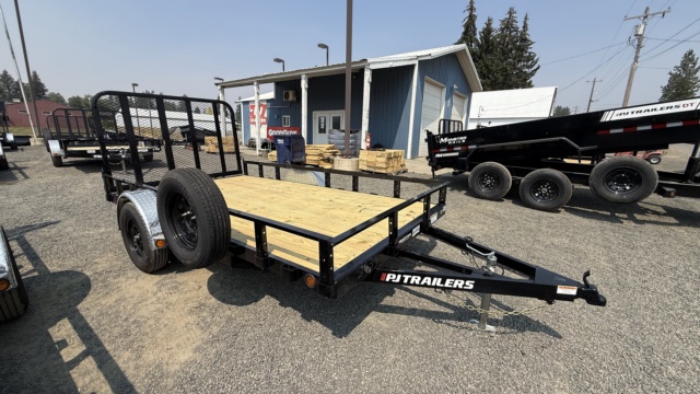 77" Single Axle Channel Utility
