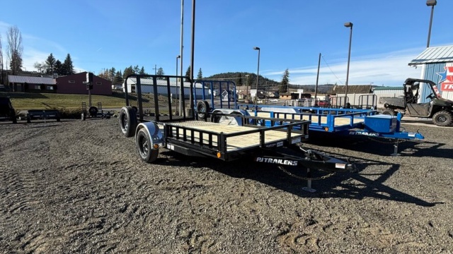 77" Single Axle Channel Utility