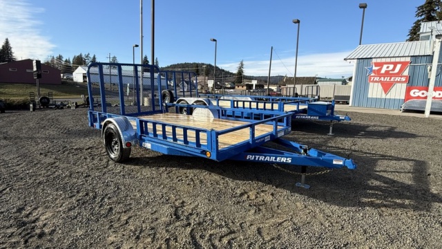 77" Single Axle Channel Utility