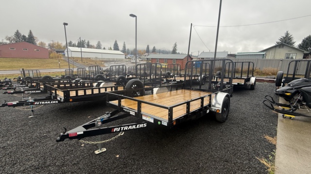 77" Single Axle Channel Utility